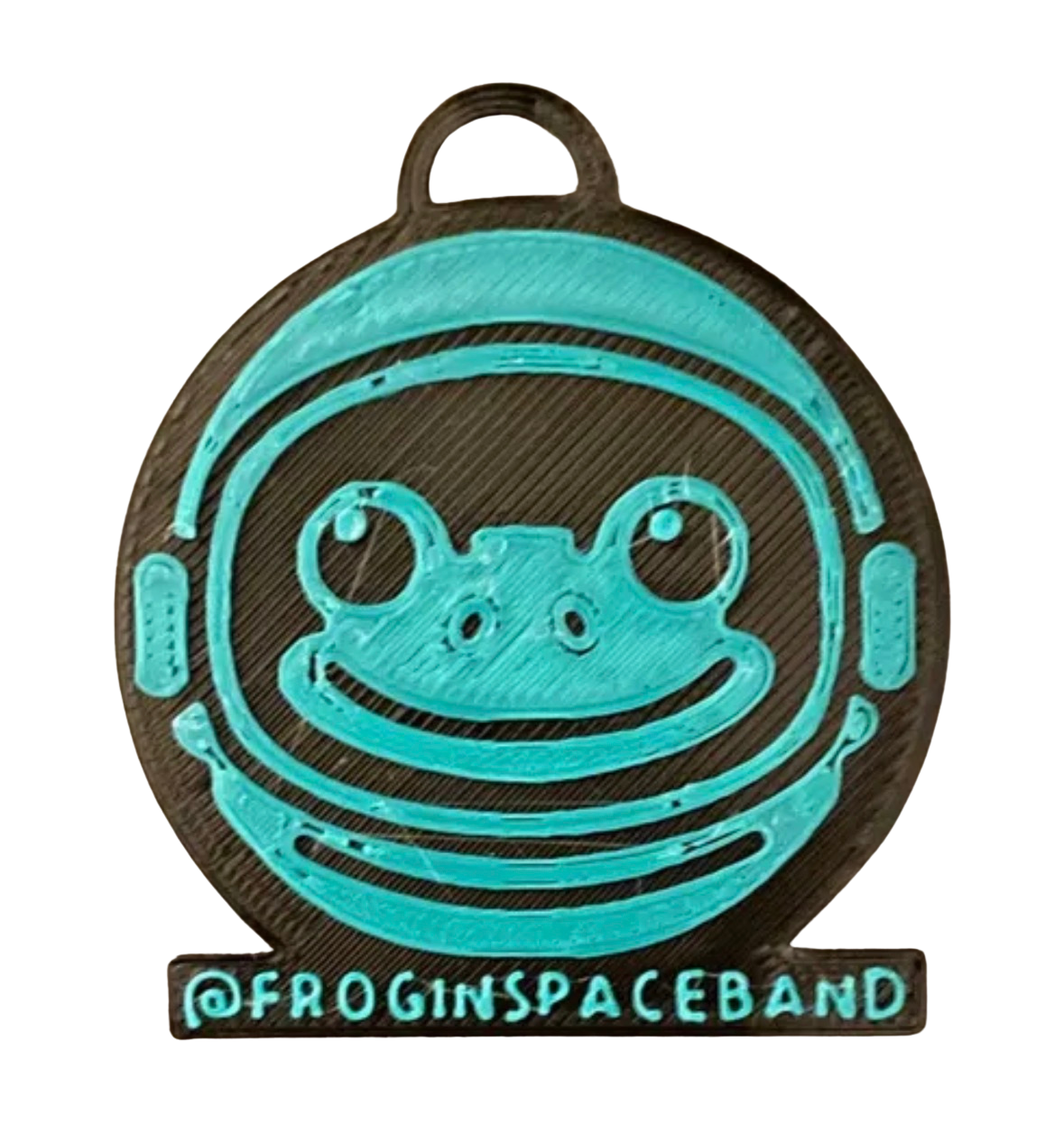 Logo Key Chain — Green